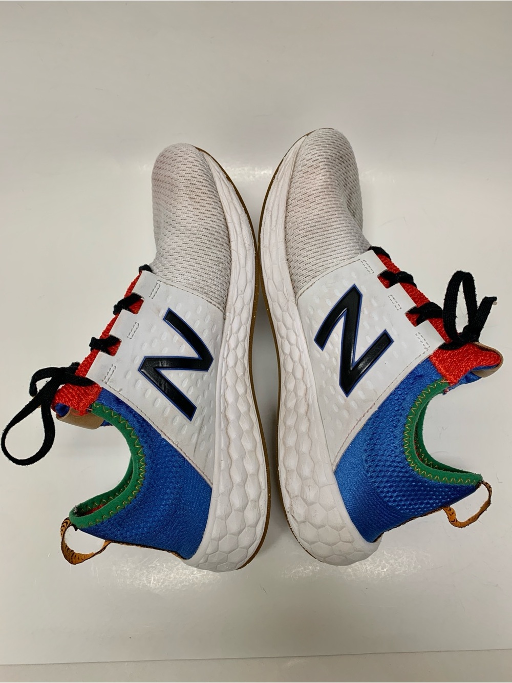 New Balance Fresh Foam Cruz v1 Reissue White Faded Cobalt Men's 10.5 Athletic - Picture 11 of 15